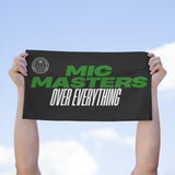 Mic Masters Over Everything Rally Towel – Official Battle Rap Merch