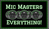 Official Mic Masters Flag – Double-Sided Battle Rap Banner
