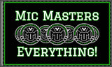 Official Mic Masters Flag – Double-Sided Battle Rap Banner
