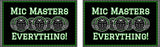Official Mic Masters Flag – Double-Sided Battle Rap Banner