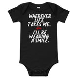 "Wearing a smile" - Infant Onesie