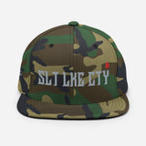 "SLT LKE CTY" - City Tag Snapback