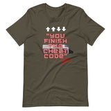 "You Finish The Cheat Code" - Signature Tee