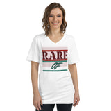 "RARE AF" - Signature Women's V-Neck Tee