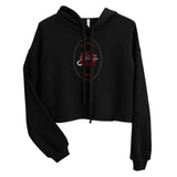 "Give Me My Roses Now" - Signature Women's Cropped Hoodie